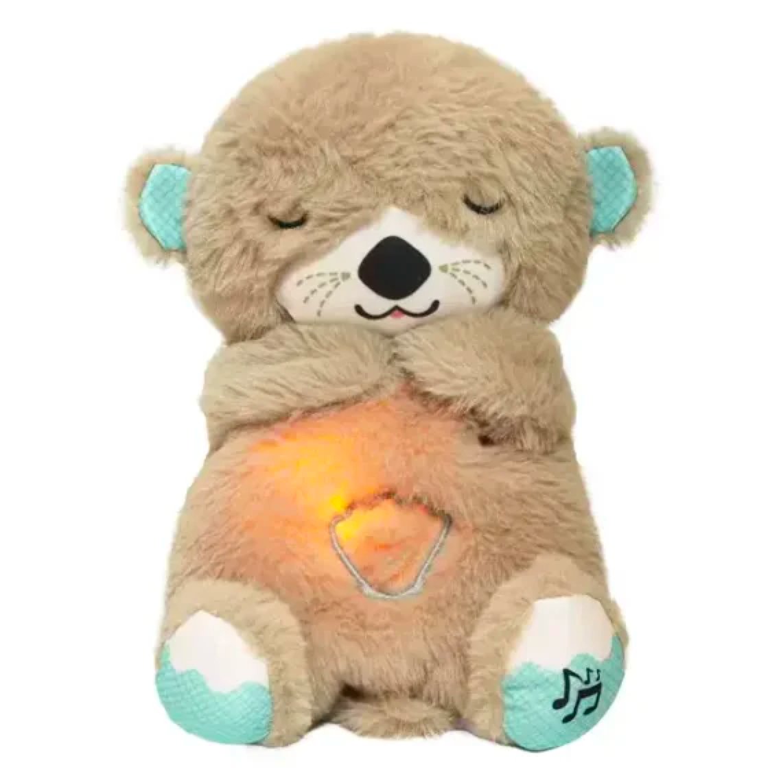 Breathing Bear Soothing Plush – Baby Sleep Aid with Calming Lights & Motion