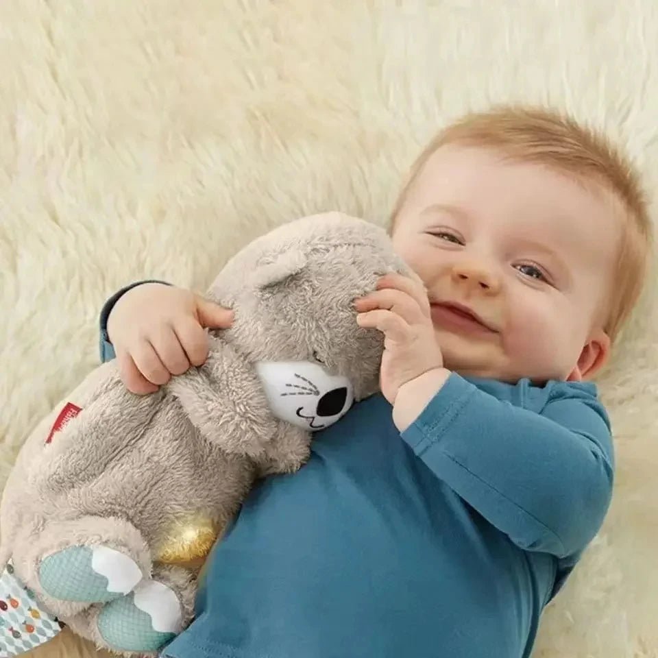 Breathing Bear Soothing Plush – Baby Sleep Aid with Calming Lights & Motion