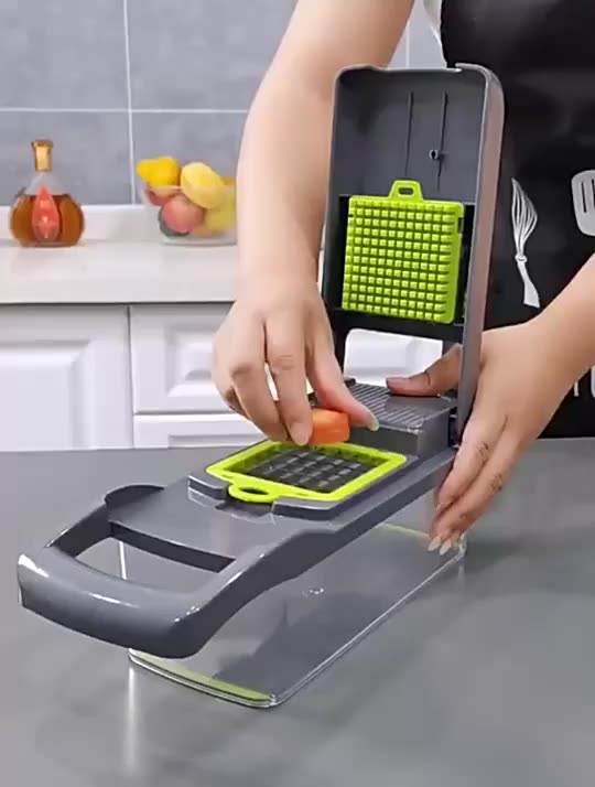 Vegetable Chopper & Dicer – Multi-Function Kitchen Tool for Fast, Uniform Cuts