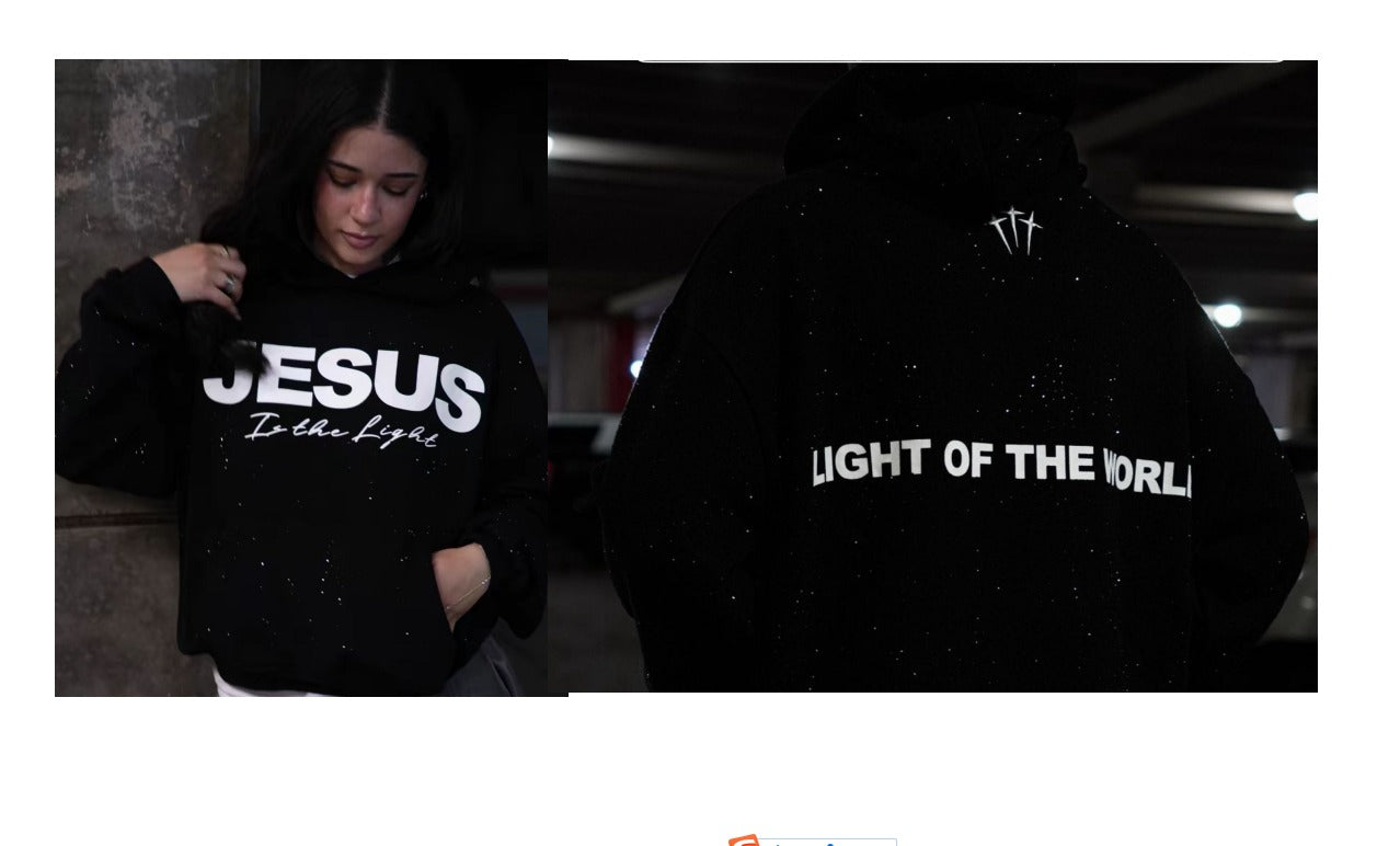 3D Print Pullover Hoodie – Loose Fit, Round Neck, Multiple Sizes & Styles