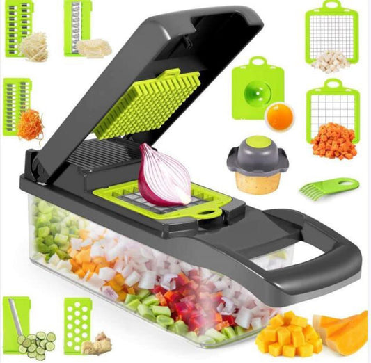 Vegetable Chopper & Dicer – Multi-Function Kitchen Tool for Fast, Uniform Cuts