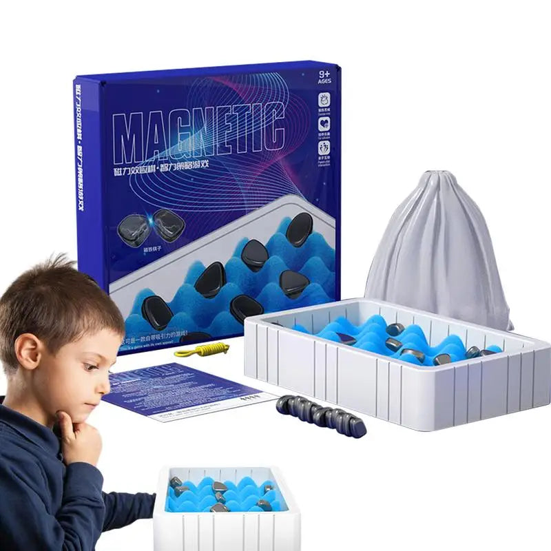 Magnetic Chess Board Set – Travel-Friendly, Pieces Stay in Place
