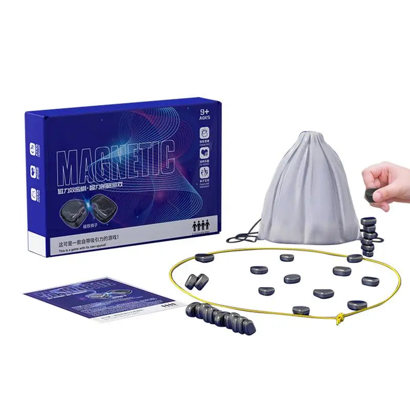 Magnetic Chess Board Set – Travel-Friendly, Pieces Stay in Place