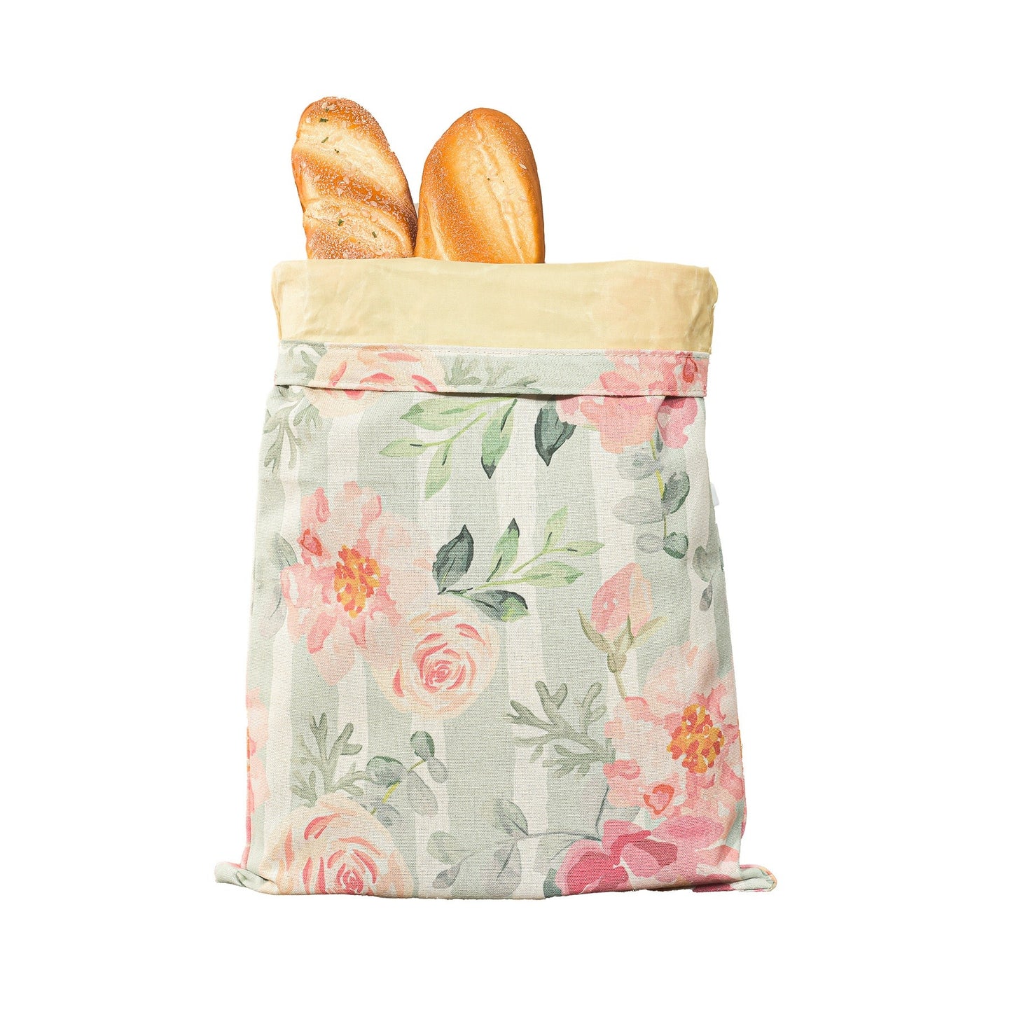 Cotton Linen Bread Bag – Reusable, Breathable Storage for Sourdough & Loaves
