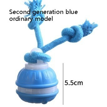 Interactive USB Rechargeable Rolling Ball Toy for Dogs & Puppies