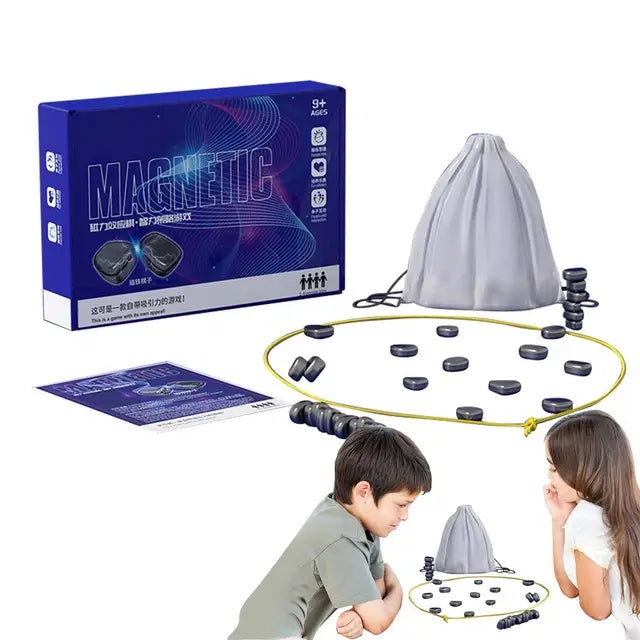 Magnetic Chess Board Set – Travel-Friendly, Pieces Stay in Place