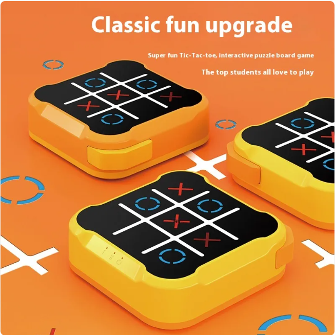 Educational Tic-Tac-Toe Game for Kids – Develops Critical Thinking, Ages 7–14