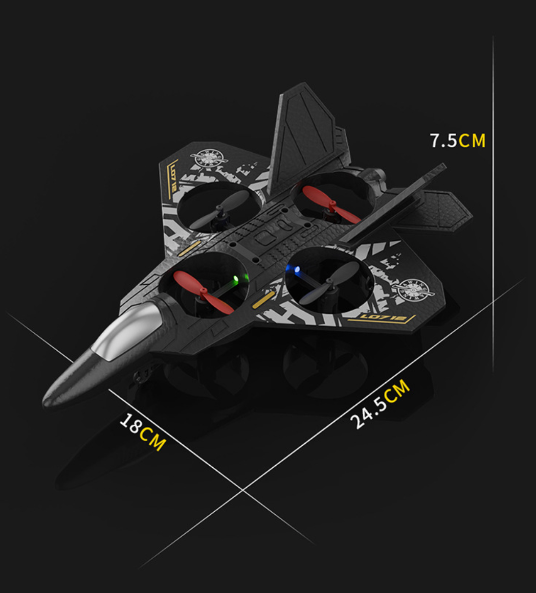 RC Fighter Jet for Kids – Lightweight Foam, Easy to Fly, Beginner-Friendly