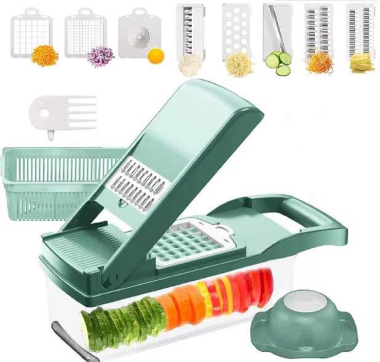 Vegetable Chopper & Dicer – Multi-Function Kitchen Tool for Fast, Uniform Cuts