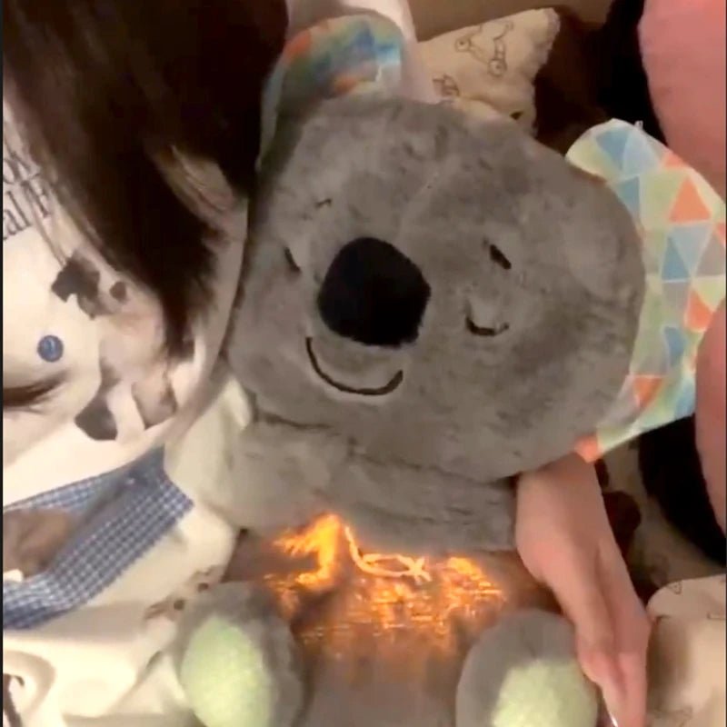 Breathing Bear Soothing Plush – Baby Sleep Aid with Calming Lights & Motion