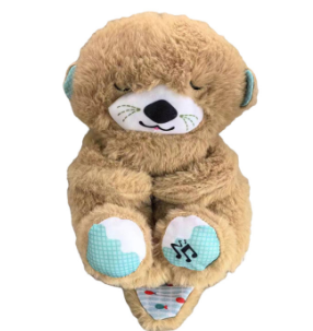 Breathing Bear Soothing Plush – Baby Sleep Aid with Calming Lights & Motion
