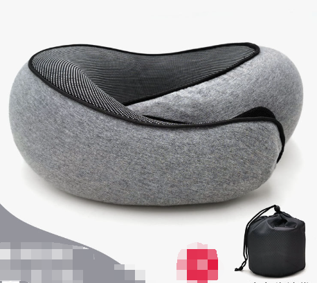 SkySoothe Travel Neck Pillow – Ergonomic Support for Flights, Trains & Long Journeys