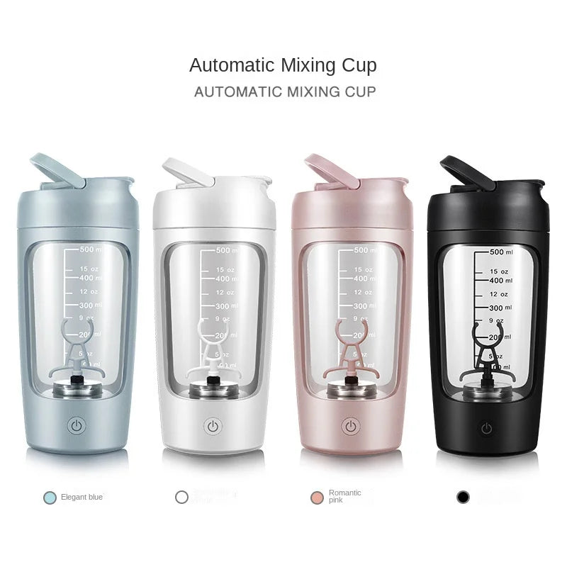Electric Protein Shaker Bottle – USB Rechargeable, Lump-Free Shakes On the Go