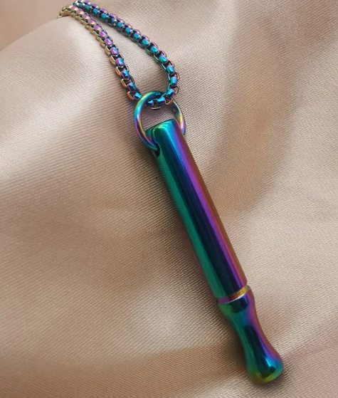Breathing Necklace for Anxiety Relief – Mindfulness & Stress Tool | Portable