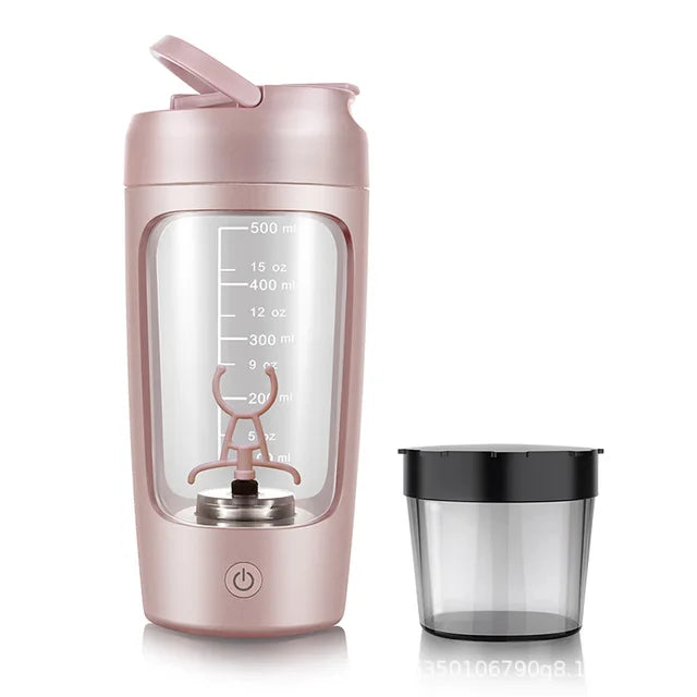Electric Protein Shaker Bottle – USB Rechargeable, Lump-Free Shakes On the Go