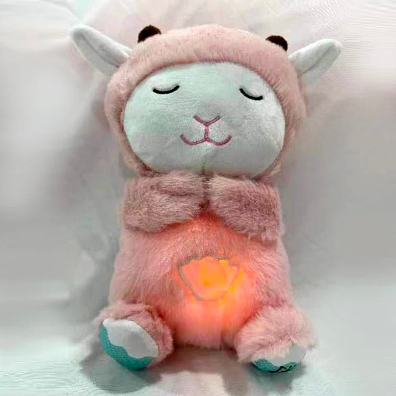 Breathing Bear Soothing Plush – Baby Sleep Aid with Calming Lights & Motion