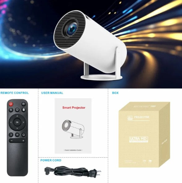 HY300 Pro HD Projector – Home Cinema, Gaming & Presentations | Portable