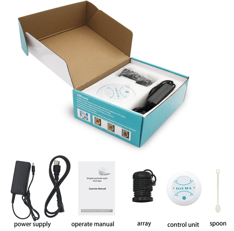 Ionic Foot Spa Massager – Portable, Soothing Relief for Tired Feet