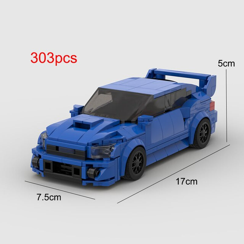 Subaru WRX STI Die-Cast Model Car – Detailed Collector’s Replica
