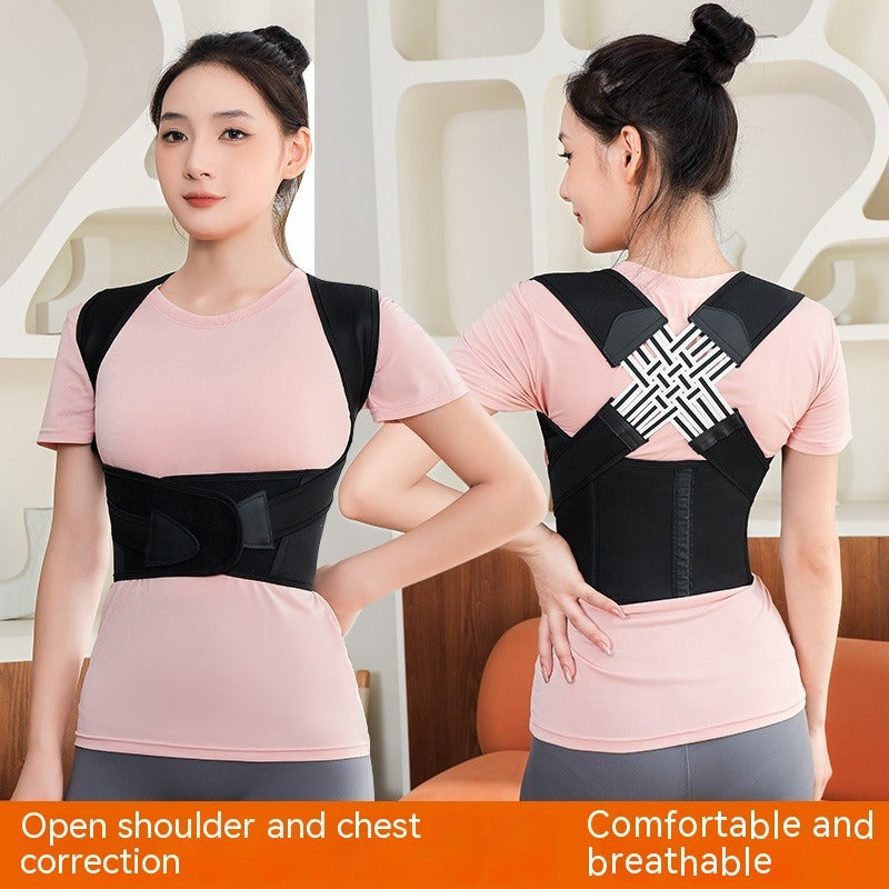 Posture Corrector Back Brace – Adjustable, Breathable, Sizes S–XXXL