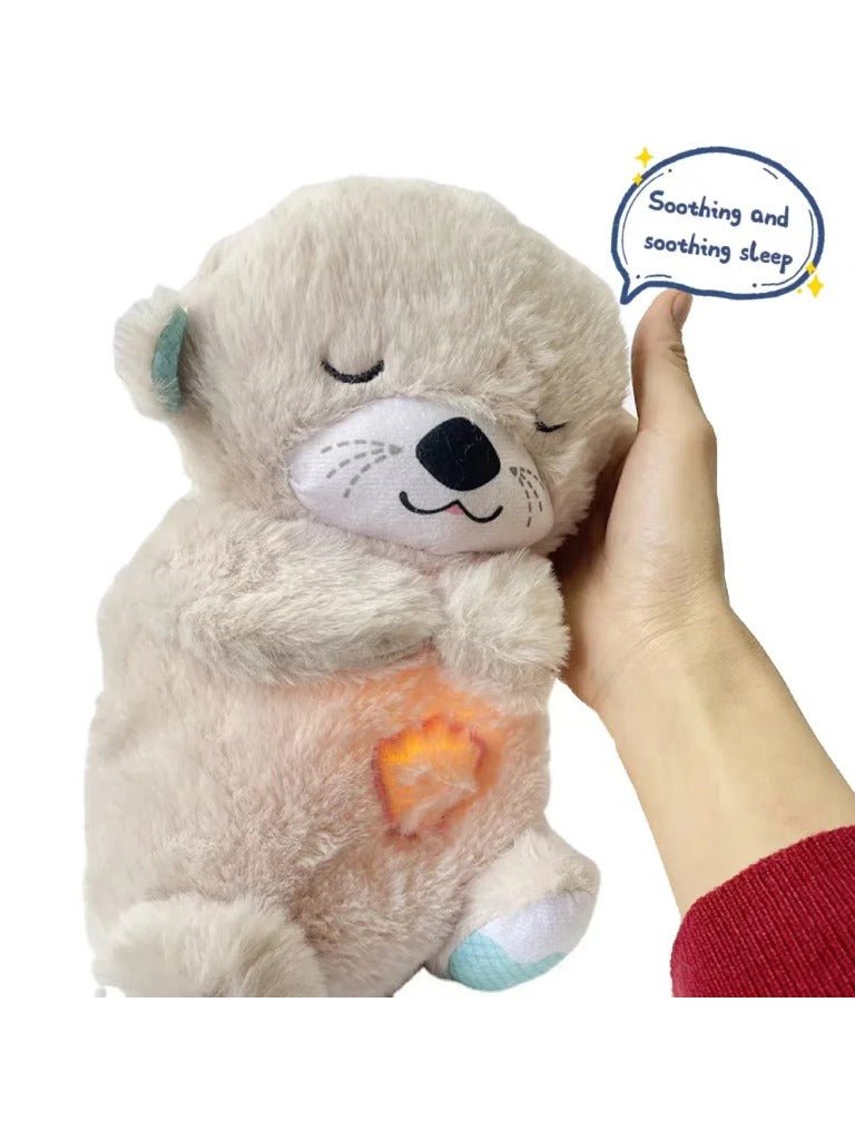 Breathing Bear Soothing Plush – Baby Sleep Aid with Calming Lights & Motion