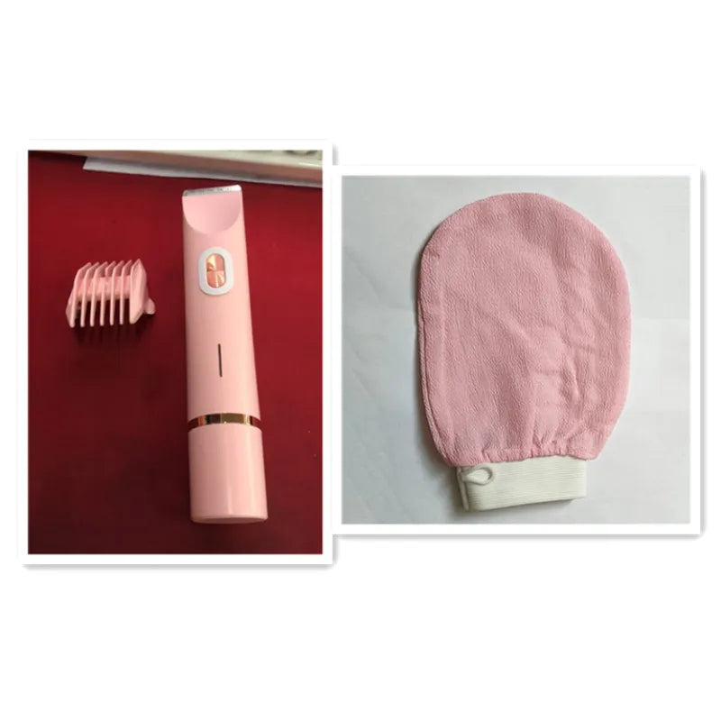 Women’s 2-in-1 Electric Shaver & Hair Remover – USB Rechargeable, Fully Washable