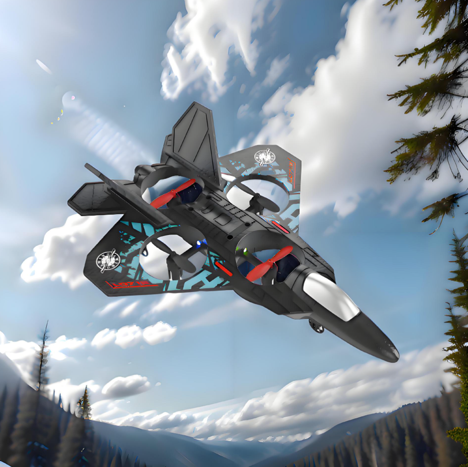 RC Fighter Jet for Kids – Lightweight Foam, Easy to Fly, Beginner-Friendly