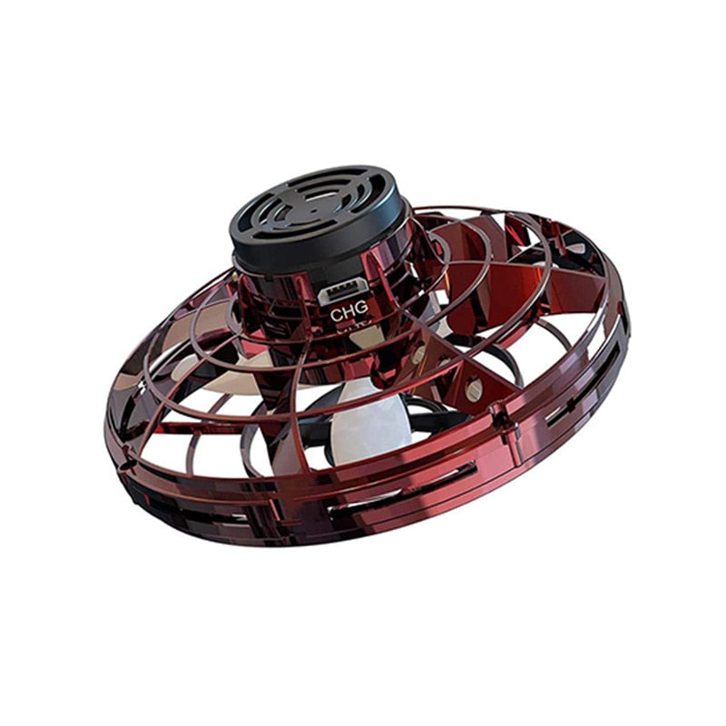Flynova Mini UFO Spinner – LED Flying Toy for Kids & Adults | Indoor & Outdoor