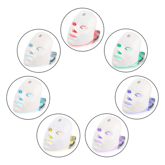 LED Light Therapy Face Mask – 7 Colour Nano Spray Skin Rejuvenation Device