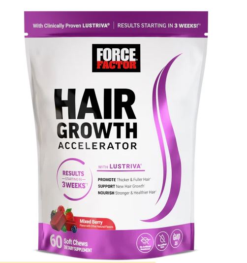 Vitamin D Hair Growth Gummies – 60 Halal Soft Chews for Daily Wellness