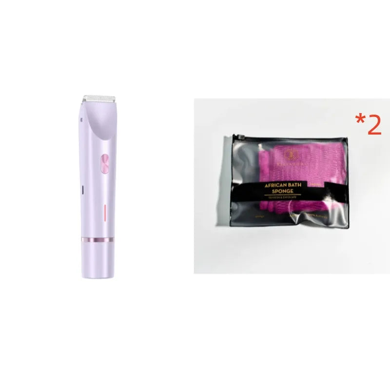 Women’s 2-in-1 Electric Shaver & Hair Remover – USB Rechargeable, Fully Washable