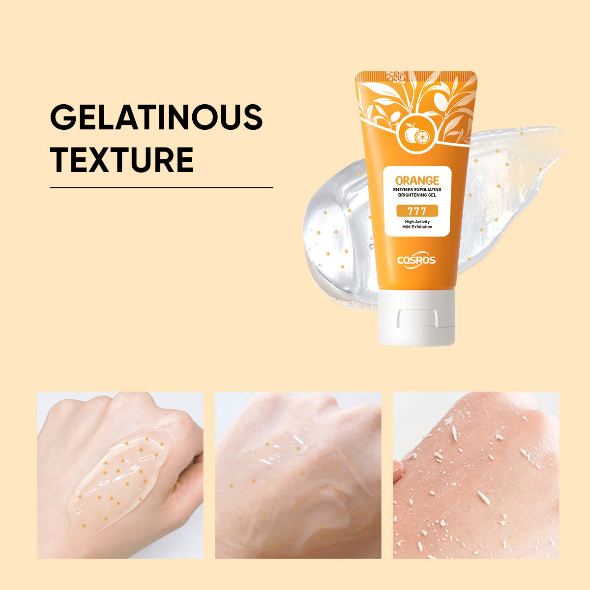 Orange Exfoliating & Brightening Gel – 50g | Radiant, Smooth Skin