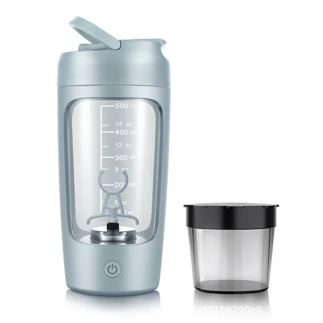 Electric Protein Shaker Bottle – USB Rechargeable, Lump-Free Shakes On the Go