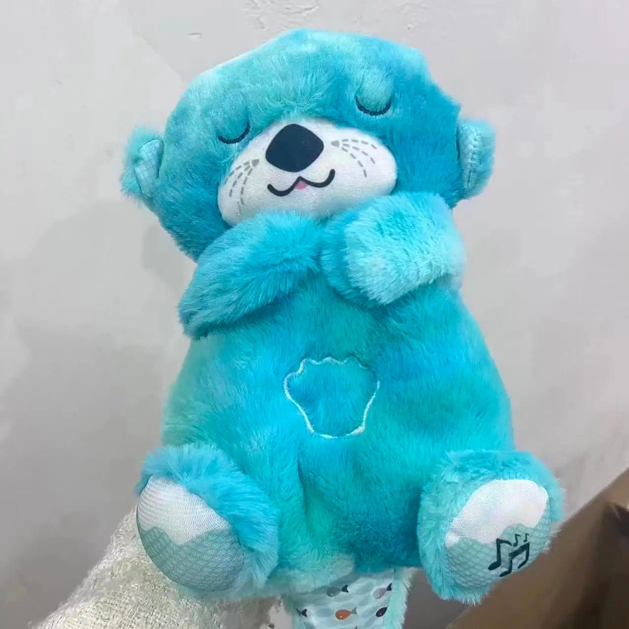 Breathing Bear Soothing Plush – Baby Sleep Aid with Calming Lights & Motion