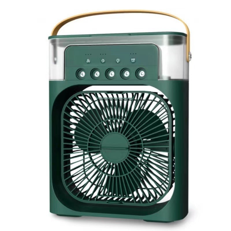 Portable 3-in-1 Air Cooler Fan – Mini AC with Humidifier & LED Night Light