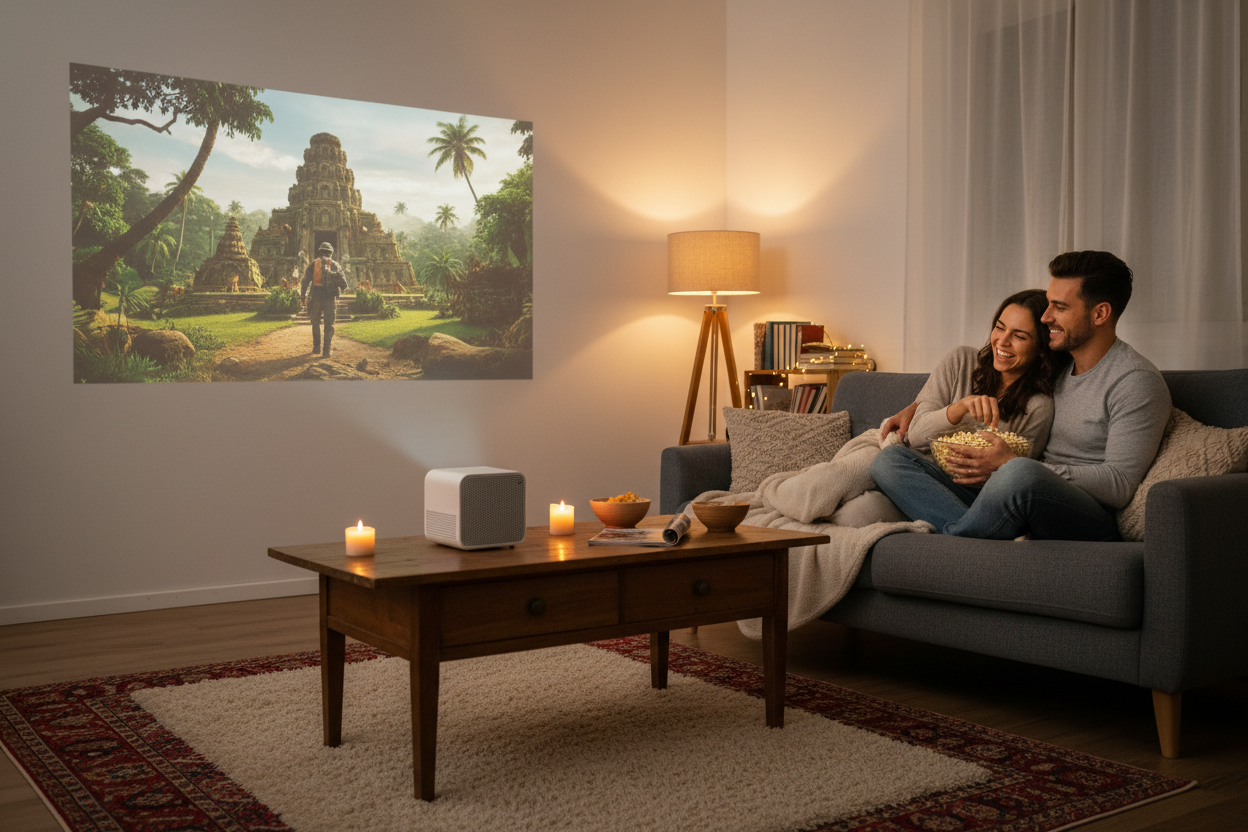 Portable Projector Lifestyle